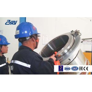 China Split Frame Pneumatic Pipe Cutting And Beveling Machine Adjustable Speed on sale