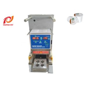 Hand Actuated Nespresso Kcup Coffee Capsule Sealing Machine Manual Manuative