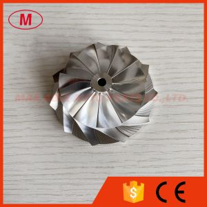 Quality TD04HL 53.50/70.00mm 11+0 blades high performance Turbocharger milling/aluminum 2618/billet compressor wheel for sale