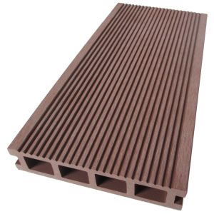 Anti Slip 125mm X 23mm WPC Hollow Decking