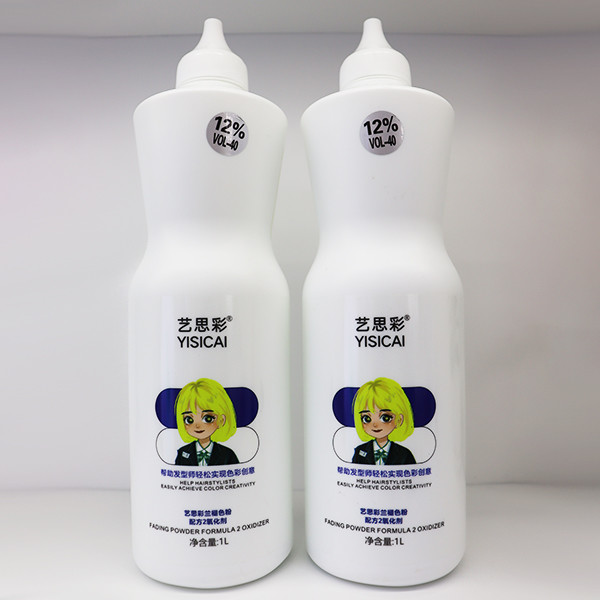 Buy Private Label Protective No Stimulation Hair Bleach Developer Cream For All Hair Types at wholesale prices