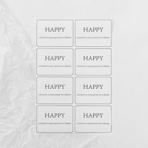 Quality Waterproof packing labels Custom Transparent Print Logo Sticker Label for sale