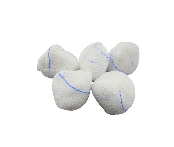 Sterile Medical Cotton Gauze Ball with X-Ray Thread Disposable Peanut ball 100%