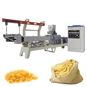 100kg/H Electric Single screw Macaroni Extruder Commercial