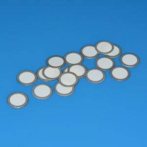 China Precision Metallized Ceramic Insulator , Ceramic Disc Dimensional Stable on sale