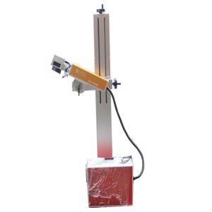Automatic Optical Fiber Laser Marking Machine FLMM-C01 Two Years Guarantee