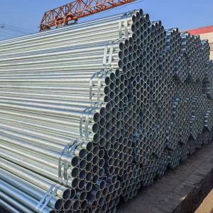JIS / ASTM / G550 Customizable Iron Hot Dip Galvanized Pipe
