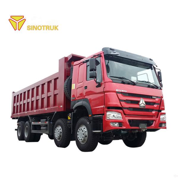 Sinotruk 12 Wheels Howo 8x4 Dump Truck Tipper 25M3 Front Lifting