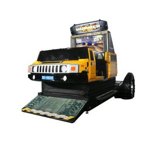 Hummer Car Racing Arcade Game Machines , Metal Commercial Gaming Machines