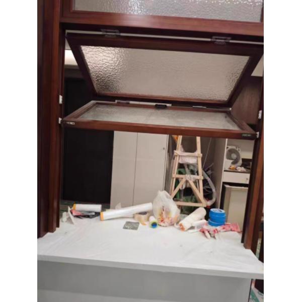 DERCHI Fold up Black Aluminium Bifold Windows Double Glazed Glass Balcony Vertical Folding Window