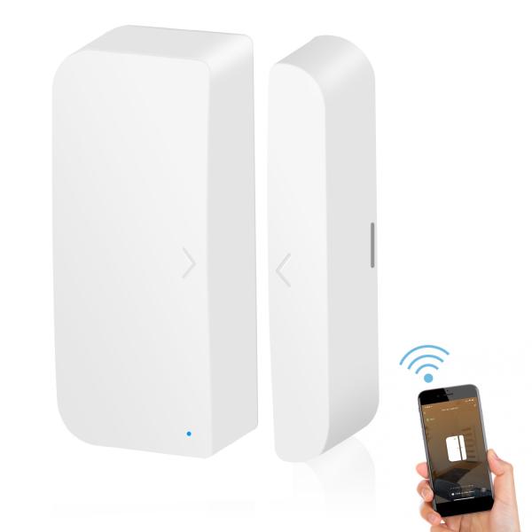 Buy Tuya Smart Home Voice Control Wireless Portable Wifi Or Zigbee Door Sensor By Google Home And Alexa at wholesale prices