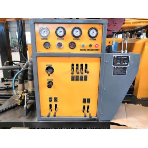 Rotary 300m Water Well Hydraulic Crawler Mounted Drill Rig