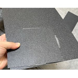 RAL9005 Black Matt Textured Colour Coated Steel Sheet Super HDP