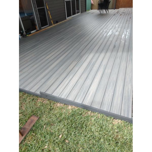 Outdoor Capped Wpc Waterproof Flooring Wood Plastic Composite Boards