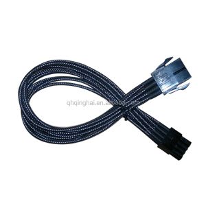 ATX Power Supply 8 pin Computer Adapter Cable with Sleeving