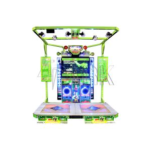 Fitness Room Coin Operated Arcade Dance Machine For Entertainment Hall