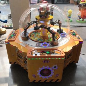 Family Excavator Gift Vending Machine Metal + Plastic Material Durable