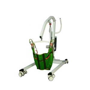 Bariatric Electric Patient Lift 320kgs Load Capacity White Color With 6 Castors