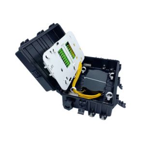FTTH Aerial Fiber Optic Junction Splice Box 72 144 Cores With Mini Splitter 1x16