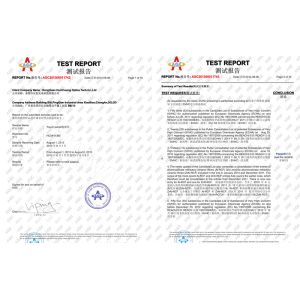 Dongguan Shining Electronic Technology Co., Ltd. Certifications