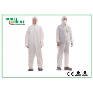 Breathable Disposable Microporous Coverall With Hood