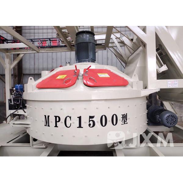 Buy Ready Mixed Vertical Shaft Concrete Mixer / Electric Pan Mixer at wholesale prices