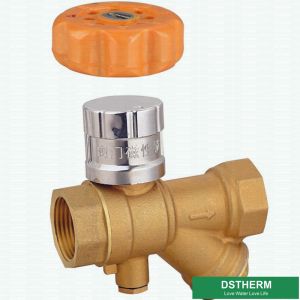 Thread Brass Tee Brass Thermostatic Radiator Valve