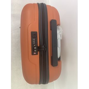 210D Polyester ABS Trolley Luggage With Hardside Spinner Wheels