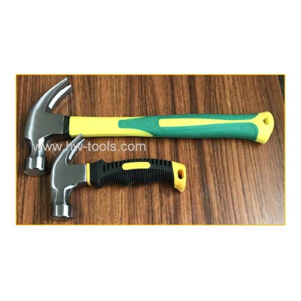 American type claw hammer with fiberglass handle