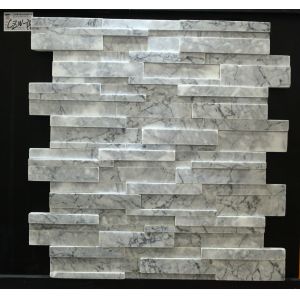 Cloudy Gray Hand Split 6x24" Cultured Stone Veneer Panels