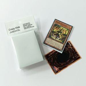 Polypropylene Deck Card Sleeves 62X89mm Mtg White Sleeves Matte Textured