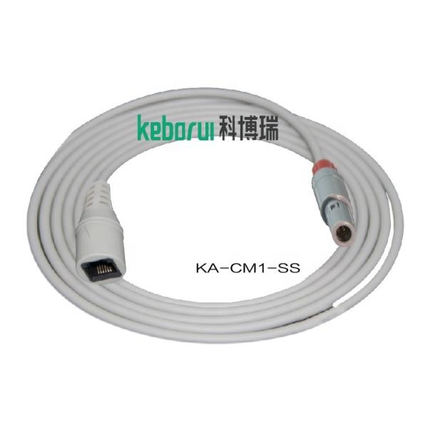 Buy Medical Dia 5mm Compatible Conmen IBP Cable To Smiths Transducer at wholesale prices