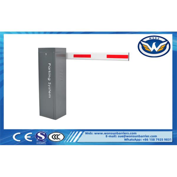 Buy DC24V Boom Barrier Gate 6m Straight Arm IP44 Protection Level at wholesale prices