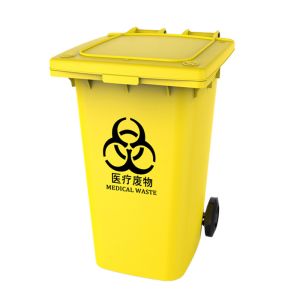 50L Recycling small pedal-powered hospital plastic dustbin plastic bin