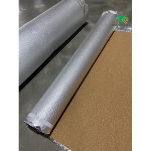 Natural 2mm Cork Roll Underlayment For Hardwood Floors 20m Length