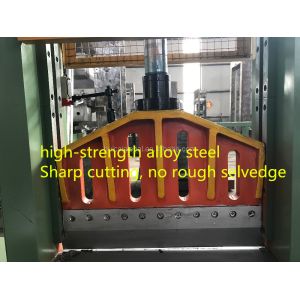 Honrizontal Structure Hydraulic Rubber Bale Cutter 2122*1440*2509 for Precise