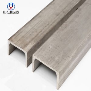 China Steel U Hot Rolled Channel Bar For Building Material U 50x25 Dimensions on sale