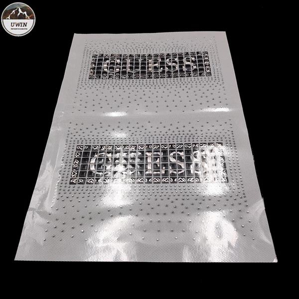 Buy White Rhinestone Custom Shirt Patches , GUESS Letter Patches For Clothes at wholesale prices