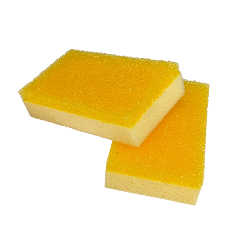 High-Density Dual-Sided Dish Sponge with Temperature-Sensitive Cotton