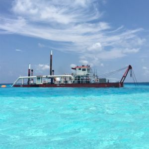Quality JMD550 22inch River Dredger Sand Dredging Ship 4000m3/H Custom Color for sale