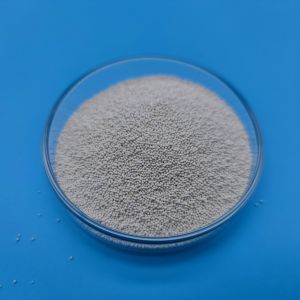 Quality B120 Spherical Zirconium Silicate Beads Dust Free Wear Resistance for sale