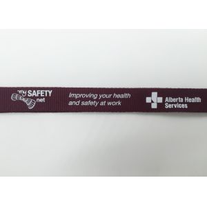 Promotions customized silk-screened printed polyester Lanyards for events