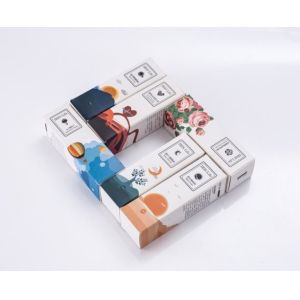 33x33x110mm CMYK Luxury Cosmetics Box , GMI Custom Logo Packaging Boxes