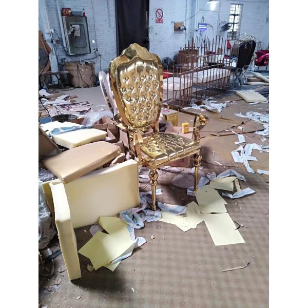 China Stainless Steel Furniture Manufacturers Dining Table Dining Chair Sofa