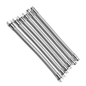 Quality Galvanized Steel Braided Flex Hose Threaded Connection Of Flexible Hoses for sale