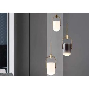 Modern Modern Brass Small Cheap Glass Pendant Lamp