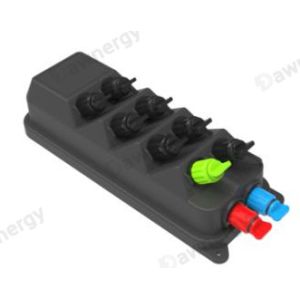 Black FTTH Fiber Optic Terminal Box Passes 48h Salt Spray Test for Performance