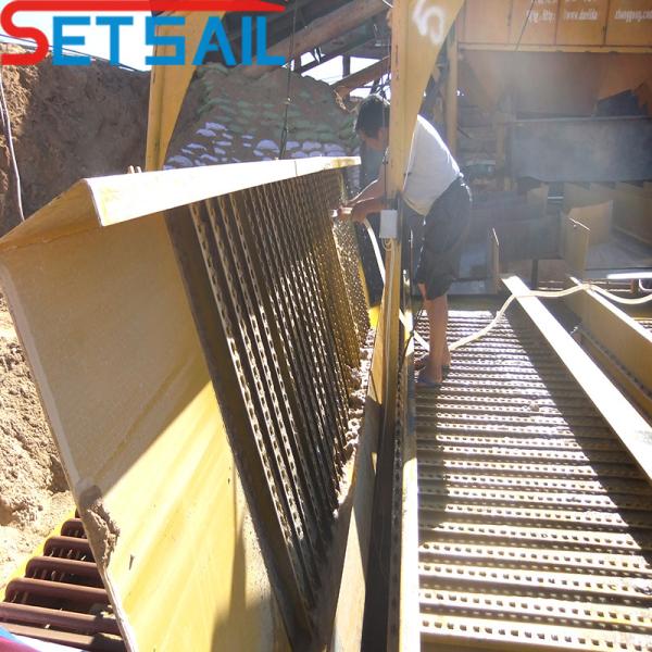 Land Iron Sand Machinery for Land Diamond and Gold