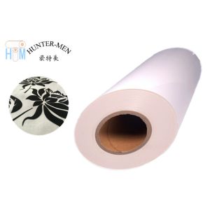 Milky White Thermal Adhesive PES Film Embroidery Patch Backing Glue For Clothing