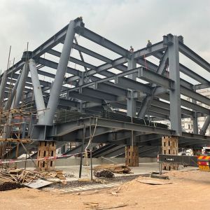 Source Prefabricated Warehouse Steel Structure Building with Cutting Service and